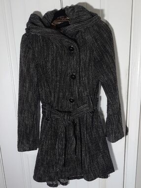Steve Madden Coat With Oversized Hood